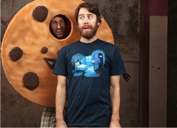 Monster in the closet 誰偷了我的餅乾/Sesame Street Cookie Monster From 美國設計品牌Threadless