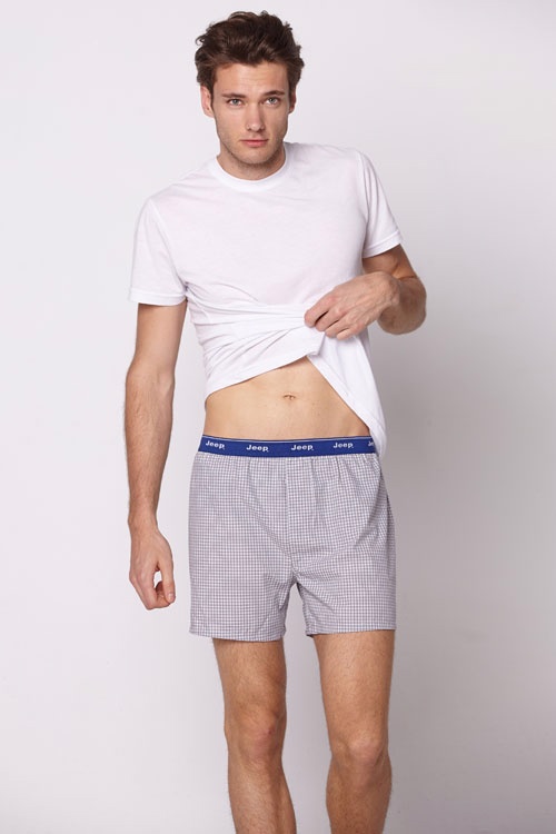 jeep 精梳棉平口裤