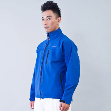 TECL-WOOD《96615》防風防水透氣保暖Soft Shell(軟殼)外套(寶藍色)(男)