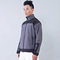 TECL-WOOD《96610》防風防水透氣保暖Soft Shell(軟殼)外套(灰/黑色)(男)