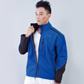 TECL-WOOD《96597》防風防水透氣保暖Soft Shell(軟殼)外套(寶藍/黑)(男)