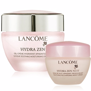 《LANCOME 蘭蔻》超水妍舒緩保濕水凝霜(50ml)送保濕晚霜(15ml)