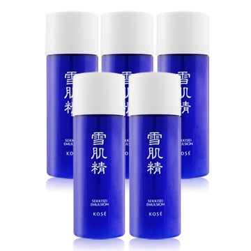 《KOSE 高絲》雪肌精乳液超越正貨容量組(33ML)X5入
