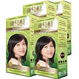 【優兒髮】美魔女泡泡染髮劑x4盒(栗子色)