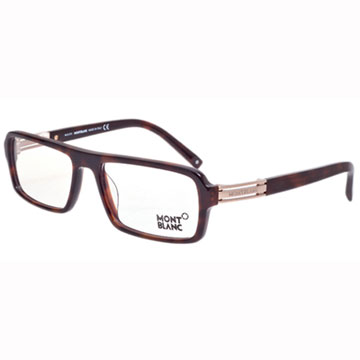 萬寶龍 MONTBLANC-時尚光學眼鏡(琥珀色)MB335