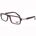 萬寶龍 MONTBLANC-時尚光學眼鏡(琥珀色)MB335