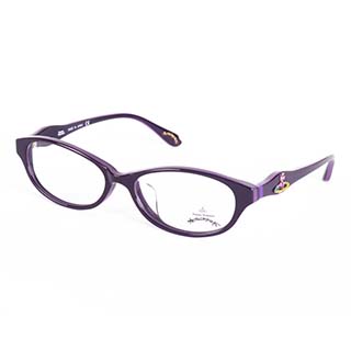 Vivienne Westwood 英國Anglomania英倫龐克土星環光學眼鏡(黑+紫)AN24804