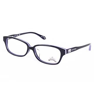 Vivienne Westwood 英國Anglomania英倫龐克方塊土星環光學眼鏡(黑+紫)AN24905