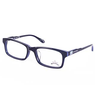 Vivienne Westwood 英國Anglomania英倫龐克方塊土星環光學眼鏡(黑+藍)AN25005