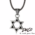 DECO X MASSA-G【Star of David 大衛星】鋼墬搭配 X1 Mini 超合金鍺鈦項鍊