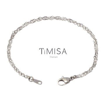 TiMISA《曖昧》純鈦腳鍊