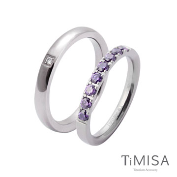 TiMISA《蜜糖愛戀》純鈦情人對戒