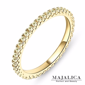 Majalica 線戒純銀尾戒 金色B款 PR4003-2