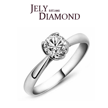 【JELY】迷戀0.30克拉-八心八箭完美車工鑽戒