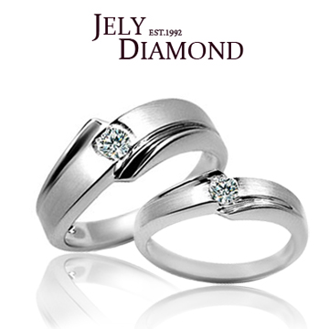 【JELY】LOVE STORY 10分情人真鑽對戒