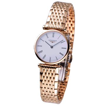 LONGINES 嘉嵐超薄系列玫瑰金-女