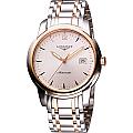 LONGINES Saint-Imier 18K玫塊金機械腕錶(L27665727)