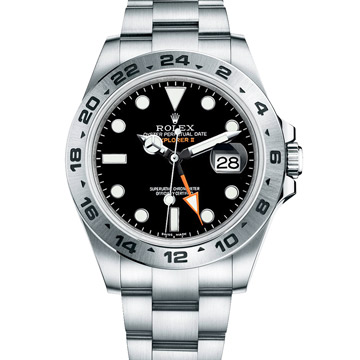 ROLEX 勞力士 216570 探險家二號黑面 Explore II 三年保固
