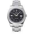 ROLEX 勞力士 DATEJUST 116300 蠔式型黑面羅馬腕表-41mm
