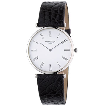 LONGINES 嘉嵐超薄系列復古男腕錶