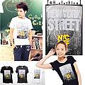 【OH!clothing】韓空運NYC Street男女T恤