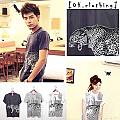 【OH!clothing】韓空運Jungle Leopard男女T恤
