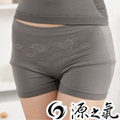 【源之氣】極品竹炭女中腰平口褲/深灰(超值3入) RM-20010