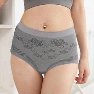【源之氣】竹炭淑女三角高腰內褲(4件組) RM-10064