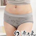 【源之氣】竹炭淑女三角低腰內褲(4件組) RM-10066