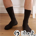 【源之氣】竹炭紳士棉襪/黑緹花 六雙組 RM-10026