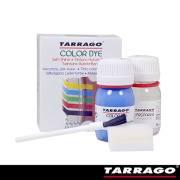 TARRAGO 皮革布料染色劑(藍色系列)---染色皮革打亮皮鞋染色料布料保養皮革染色皮包染料