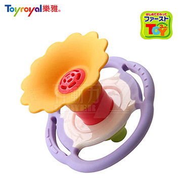 日本《樂雅 Toyroyal》牙膠吹笛搖鈴