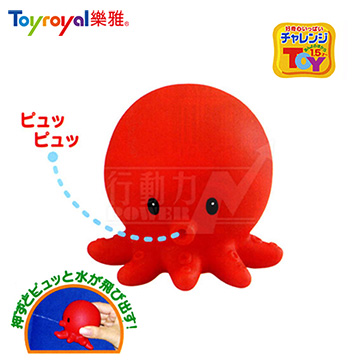 日本《樂雅 Toyroyal》軟膠章魚