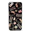 日本進口SANRIO iphone5【KITTY華麗金】背蓋泡泡貼