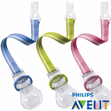 PHILIPS AVENT新安怡安撫奶嘴掛鍊(顏色隨機)