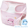 KU.KU酷咕鴨環保尿布褲(S/M/L粉)(2355)