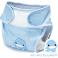 KU.KU酷咕鴨環保尿布褲(S/M/L藍)(2355)