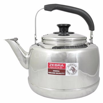 斑馬牌不銹鋼笛音茶壺7.5L