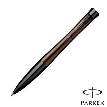 PARKER 派克 URBAN 都會時尚 電路紋 原子筆 (棕色)