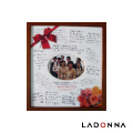 日本 LADONNA Living 簡單生活 畢業手札紀念相框 褐色 KWL02-SQ-BR