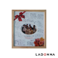 日本 LADONNA Living 簡單生活 畢業手札紀念相框 原木色 KWL02-SQ-NT