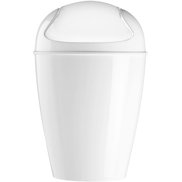 KOZIOL Del搖擺蓋垃圾桶(白XL)