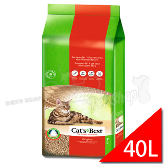 凱優CAT’S BEST˙快速凝結木屑貓砂【40L】