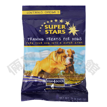 海洋之星FISH4DOGS得獎作品-超級巨星75g(犬用訓練獎勵零嘴)