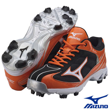 Mizuno 9 SPIKE BLAZE ELITE3 棒壘球鞋 (橘)