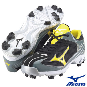 Mizuno 9 SPIKE BLAZE ELITE3 棒壘球鞋 (黑)