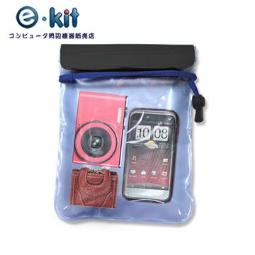 逸奇 e-Kit 手機專用防水袋3米保護套 SJ-B017 藍色