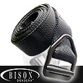BISON DESIGNS™最後機會重型黑扣腰帶#544blk