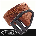 BISON DESIGNS™毒蛇V型扣腰帶#543MQ