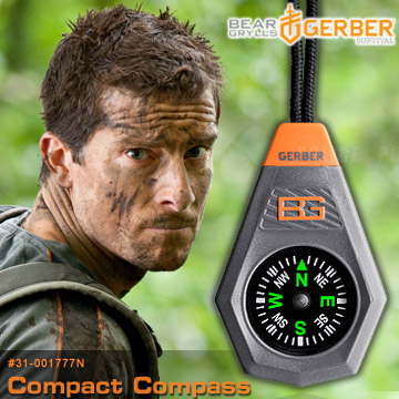 GERBER Bear Grylls Compact Compass 貝爾系列指北針